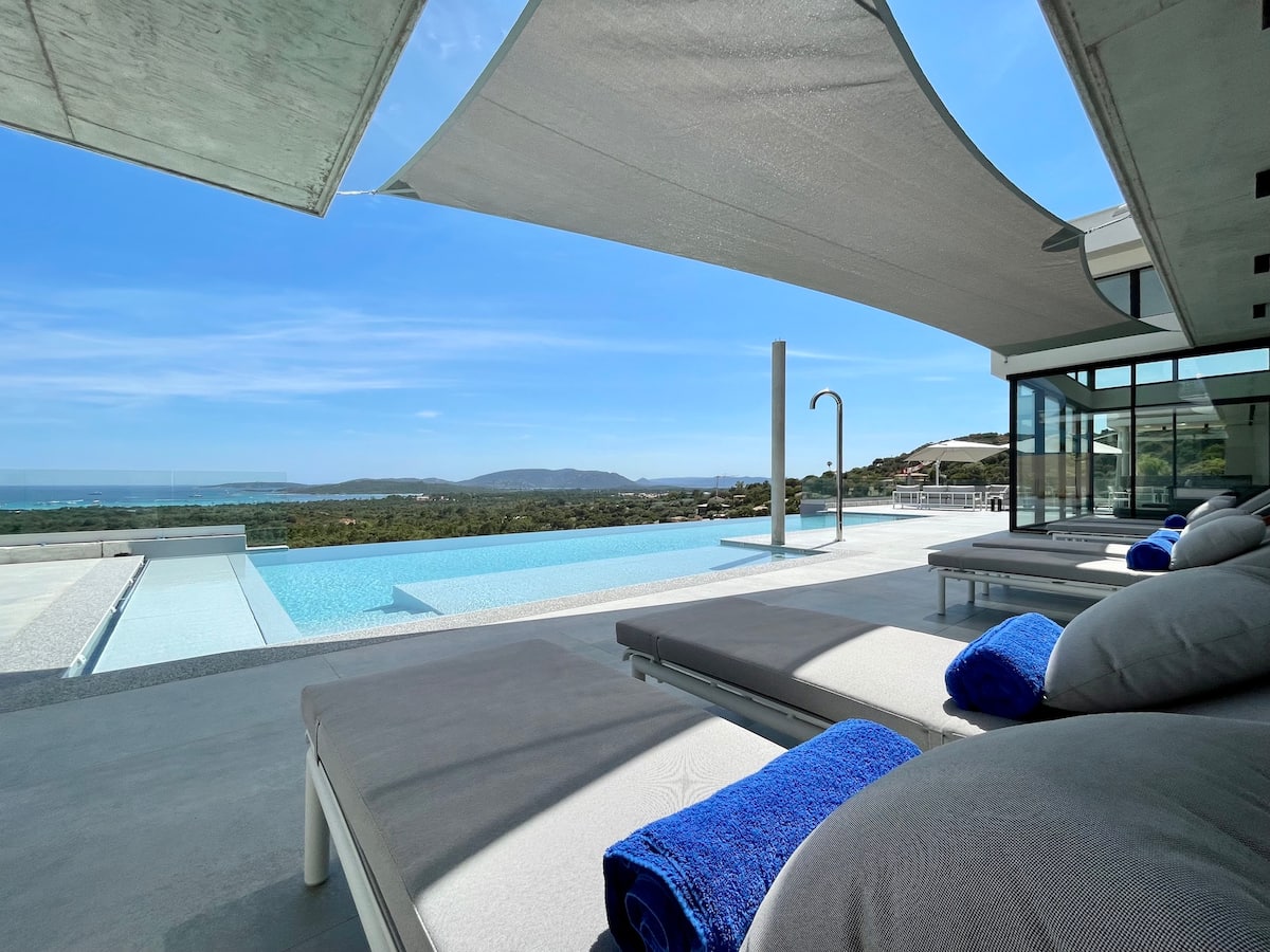 Villa de standing vue mer panoramique, 7 chambres 3